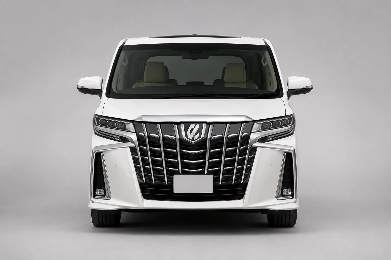 Alphard: Vista frontal