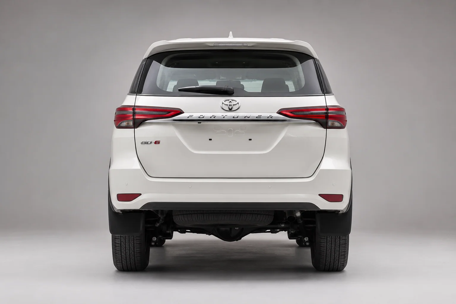 Fortuner: Vista traseira