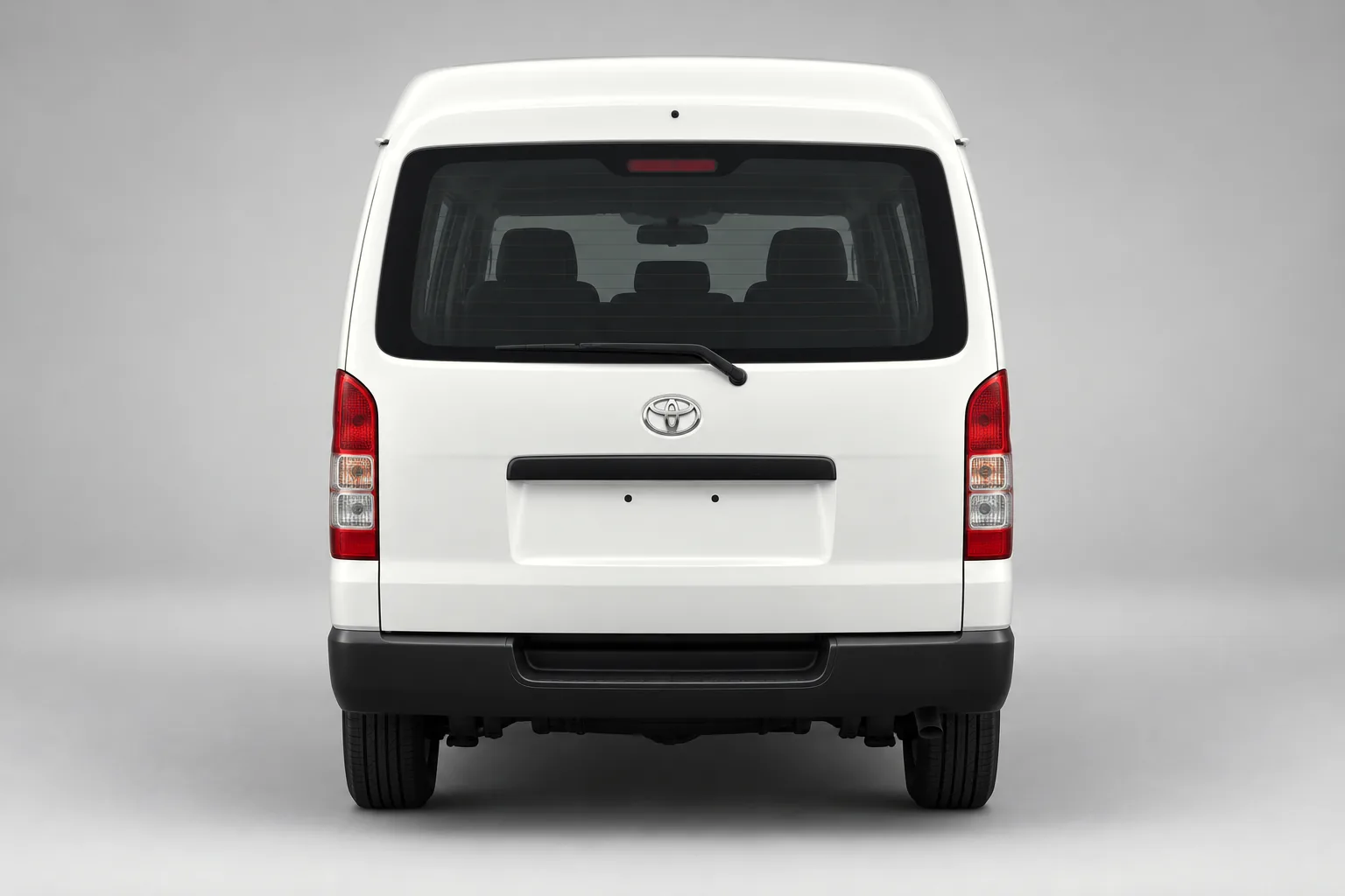 Hiace Wagon: Vista traseira