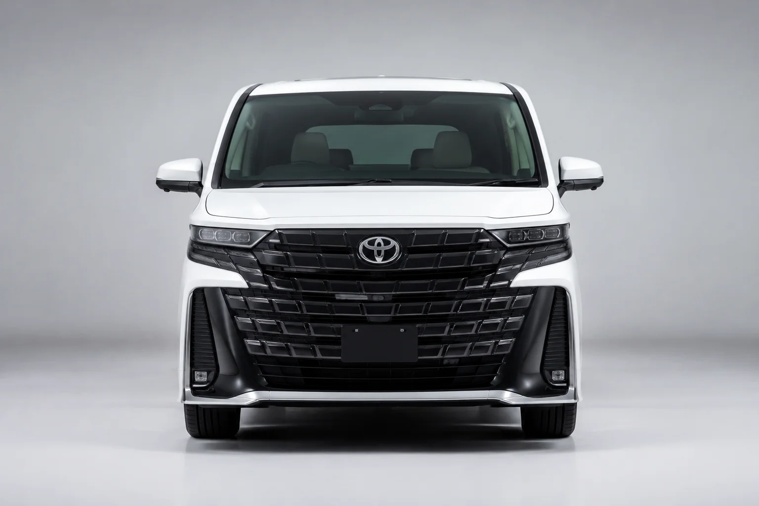 Vellfire: Vista frontal
